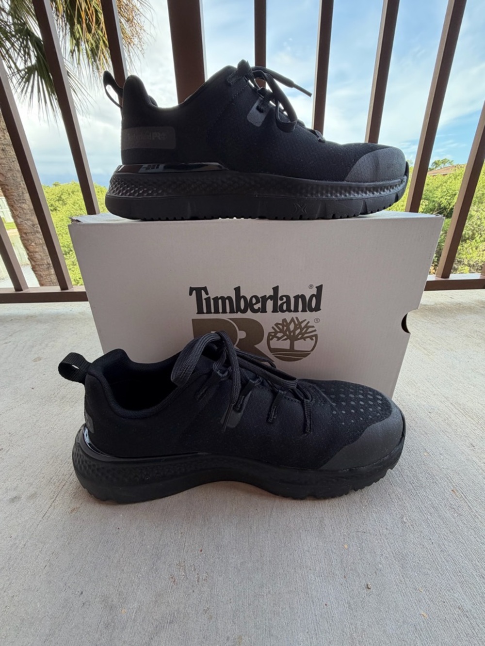 Timberland PRO Black Power Shift Soft Toe Work Sneaker